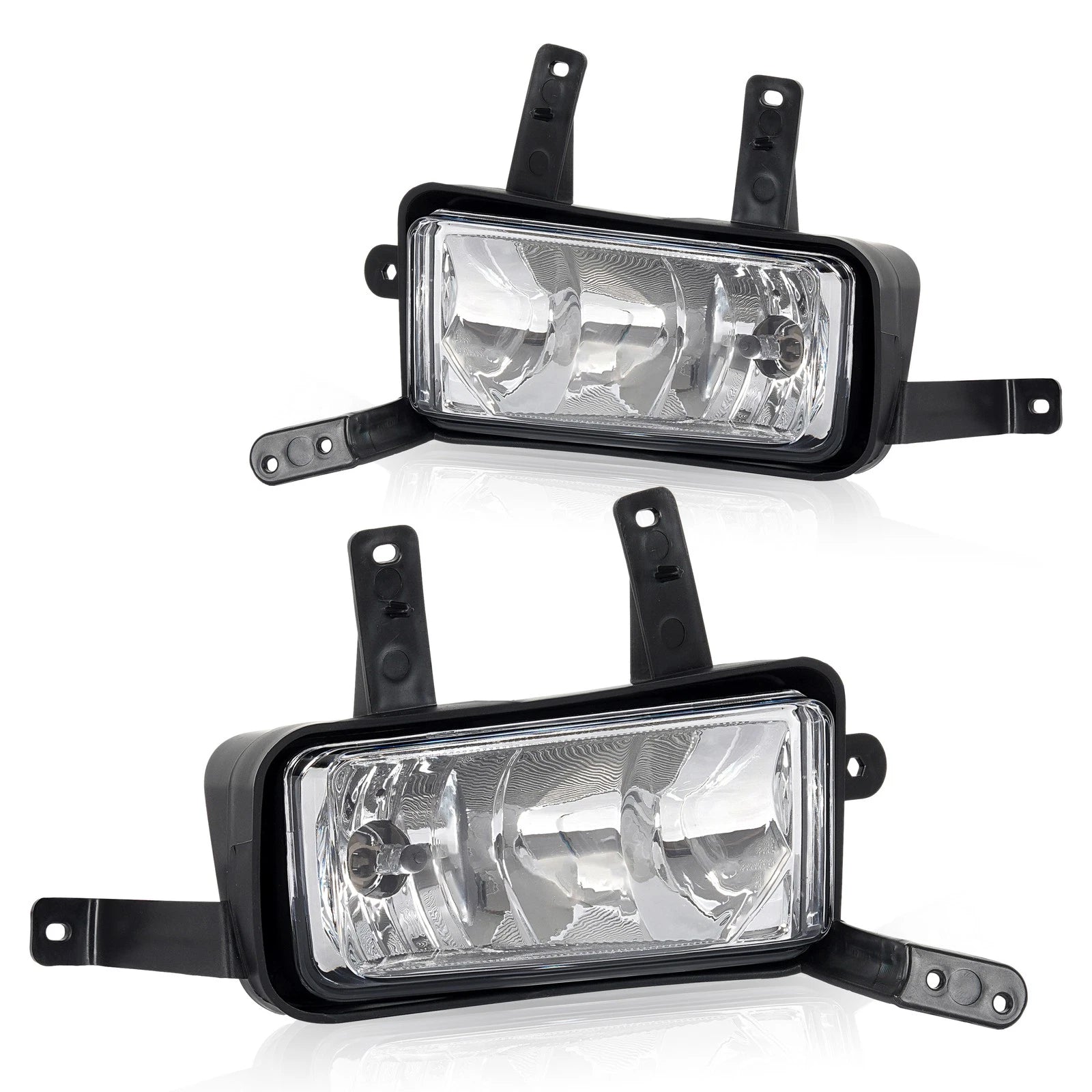 Bumper Fog Lights for GMC Yukon XL Suburban (2015–2020) with Bulbs