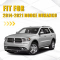 4X Smoke Tail Light Overlay Tint Vinyl Film for Dodge Durango (2014–2021)