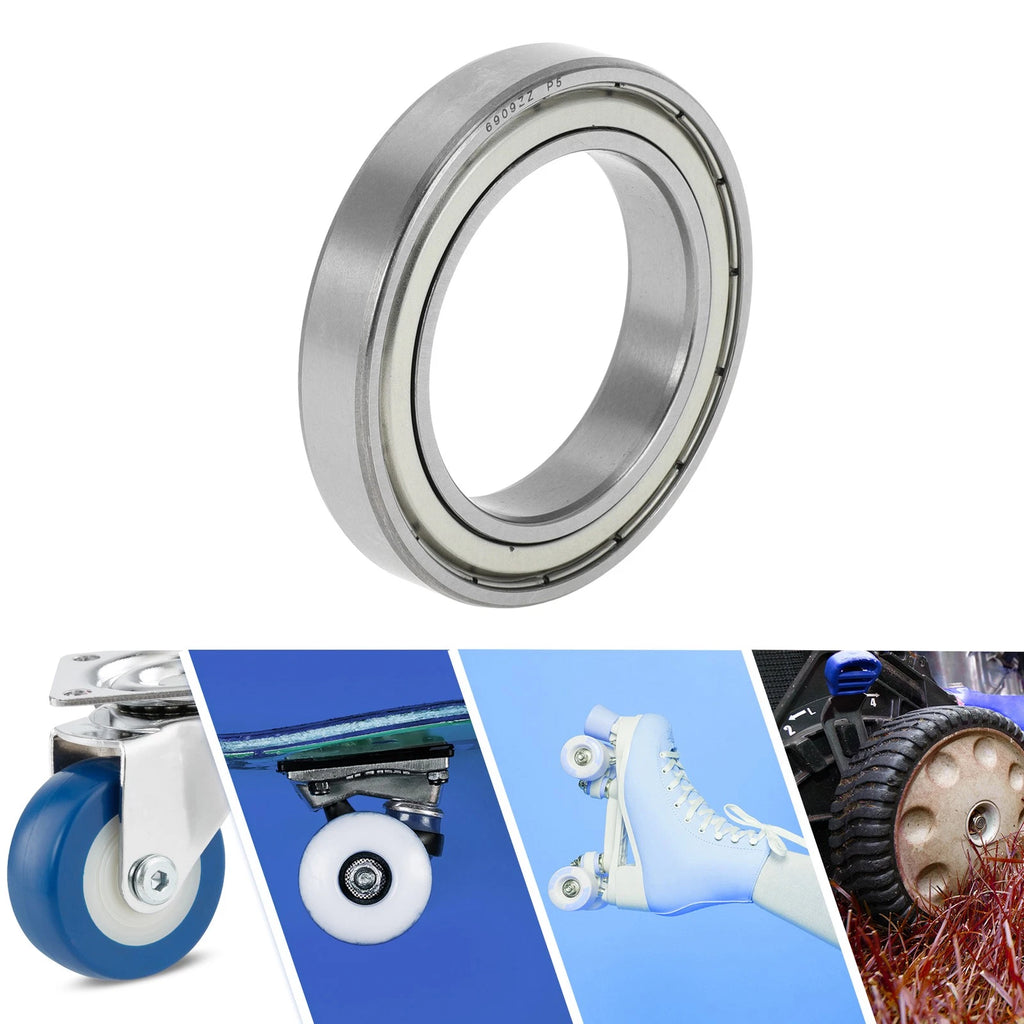 Deep Groove Ball Bearing 6909ZZ for Scooter Skateboard Wheel (P5)