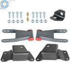 Rear Drop Kit Shackles & Hangers for Chevy GMC 1500 C15 K15 (1988–1998)
