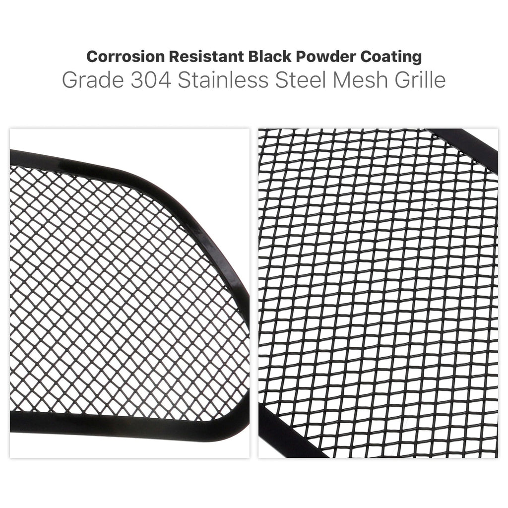 Stainless Black Mesh Grille Insert for Dodge Durango (2014-2020)