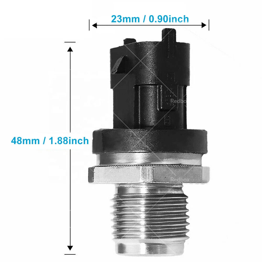 Fuel Rail Pressure Sensor for Audi A3 A4 A6 Q7, BMW 3 5 Series (2000–2023)