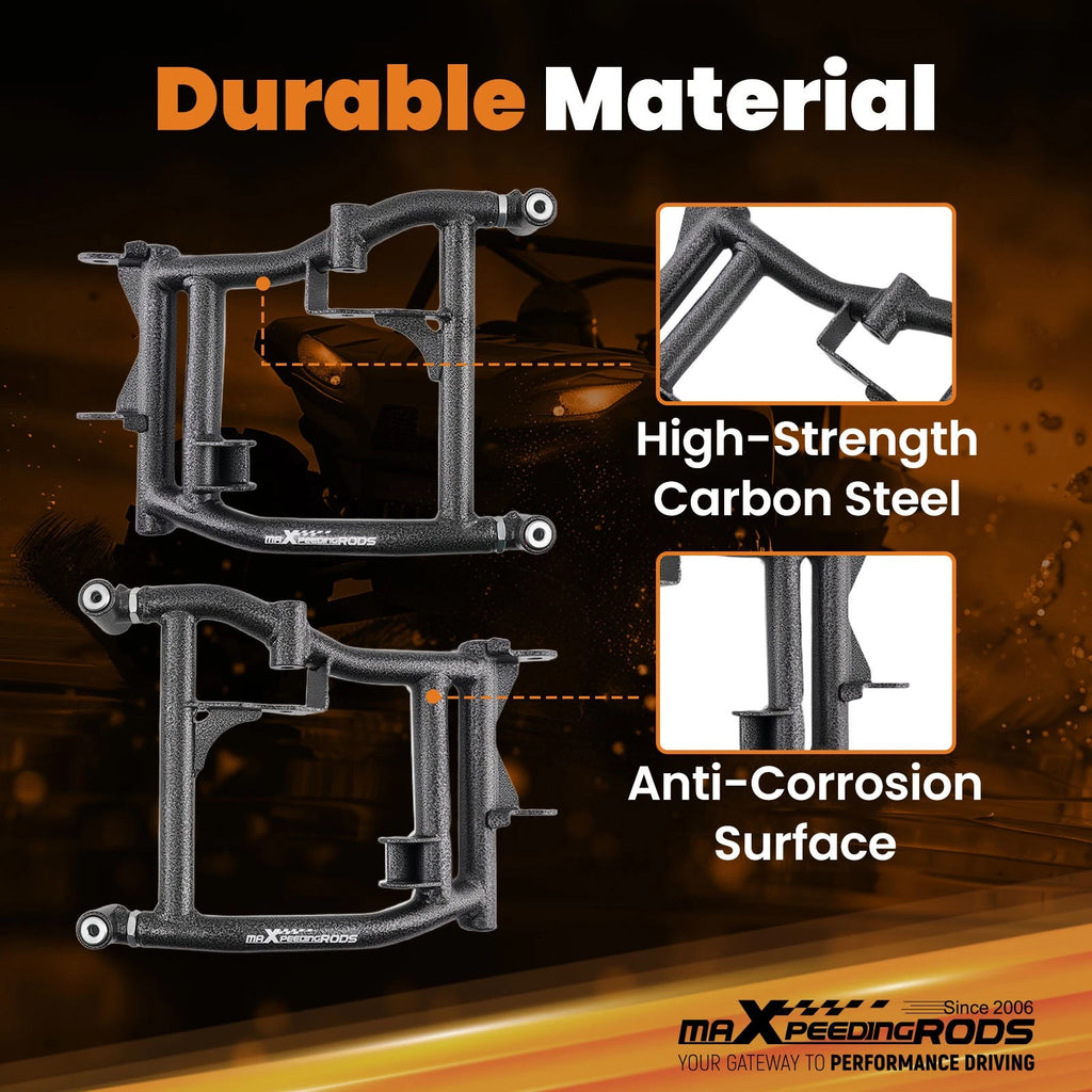 Upper High Clearance Lower Rear Offset A Arms for Polaris RZR 4 900 (2016-2018)