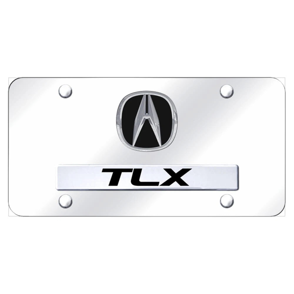 Dual Chrome on Chrome License Plate - Officially Licensed for Acura TLX