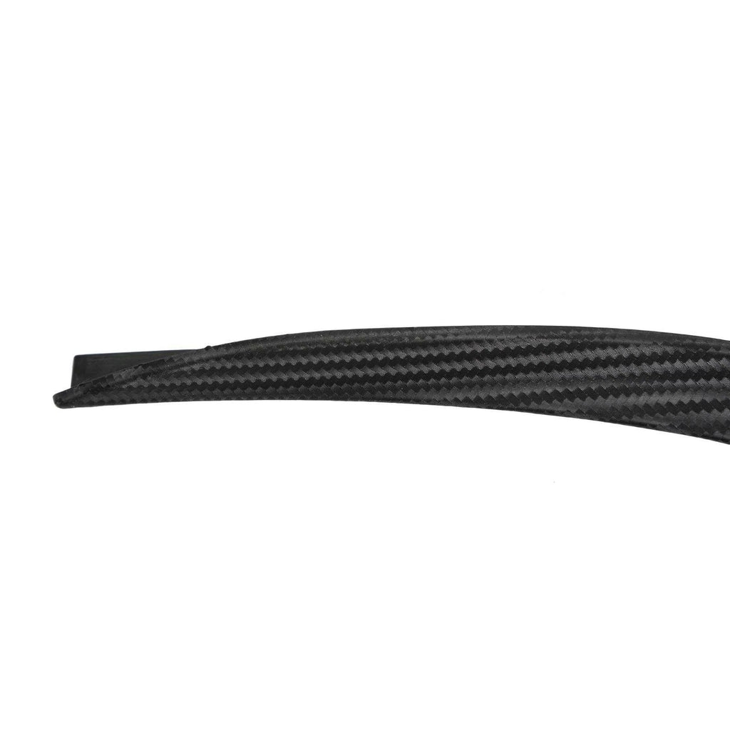 Set of 4 Carbon Fiber Style Wheel Arch Protector Trim for Cars