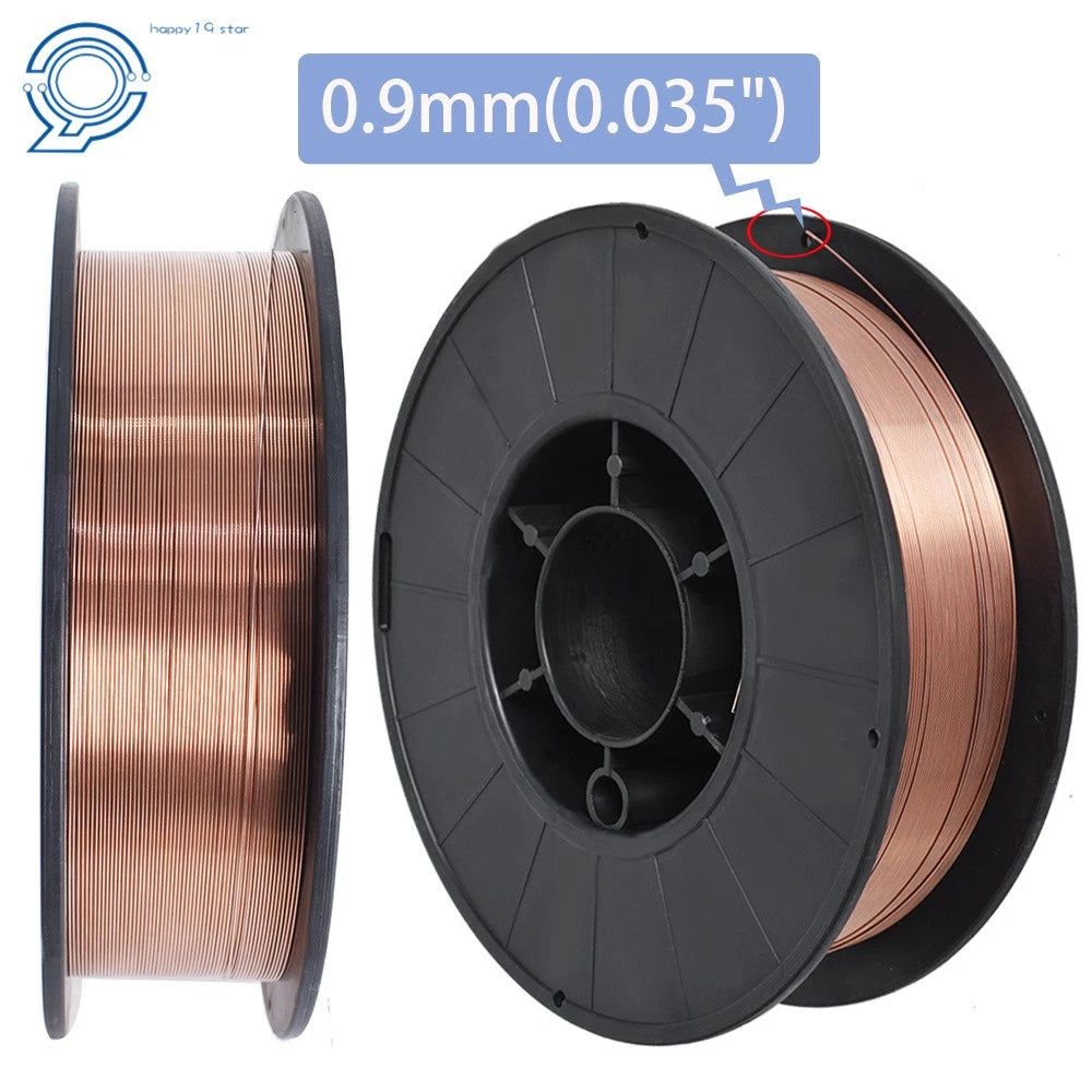 2 Pack Mild Steel MIG Welding Wire for Universal Use (10-lbs Roll)
