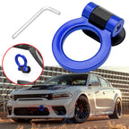 JDM Blue Racing Tow Hook Ring For Dodge Charger Challenger (2015–2024)