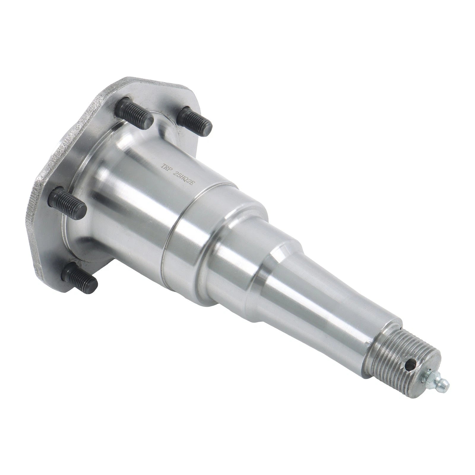 Weld-On Spindle with Flange for 7000 lb Trailer Axles (2 1/4" Diameter)