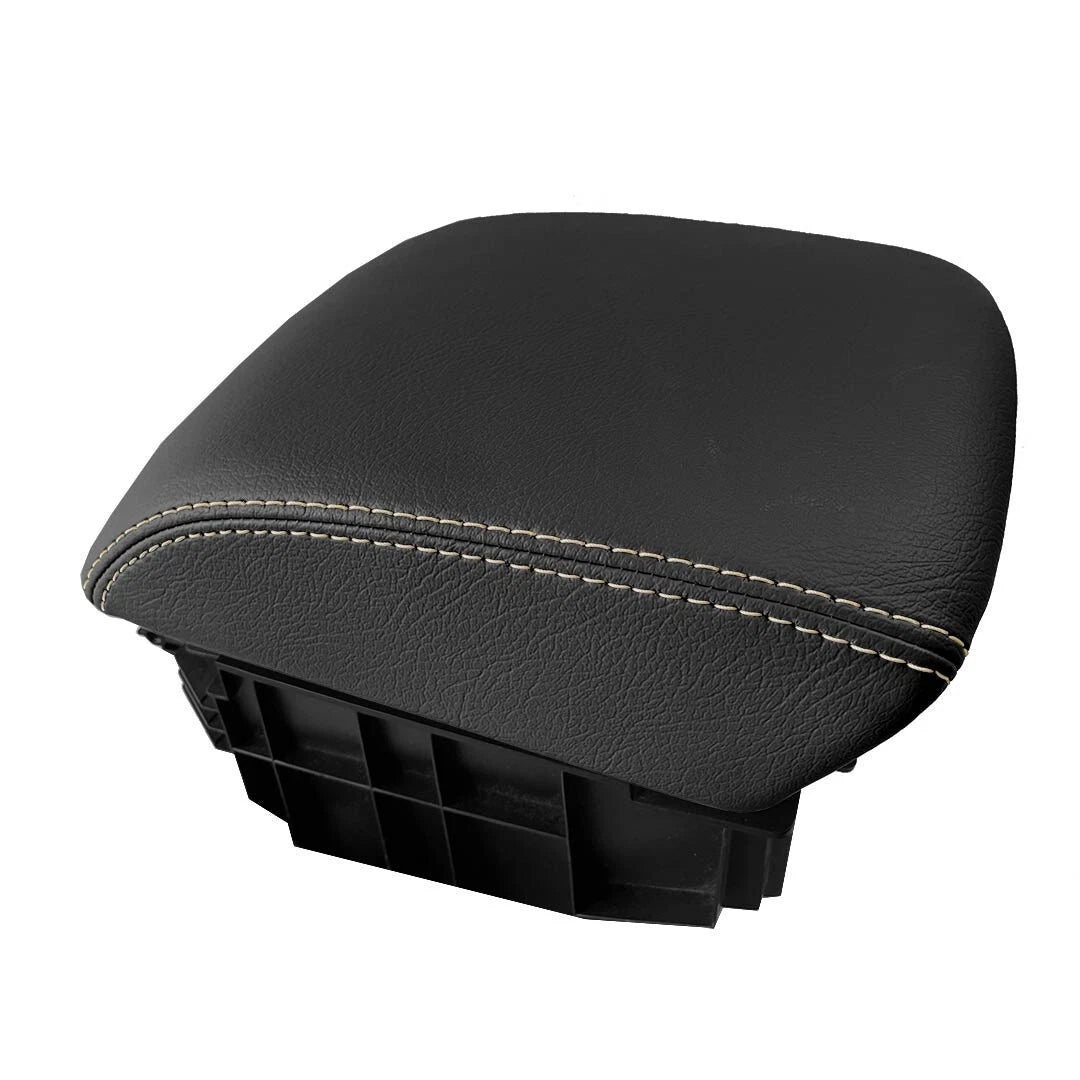 Console Armrest Cover for Ford Transit Connect (2014–2020) Beige Stitch