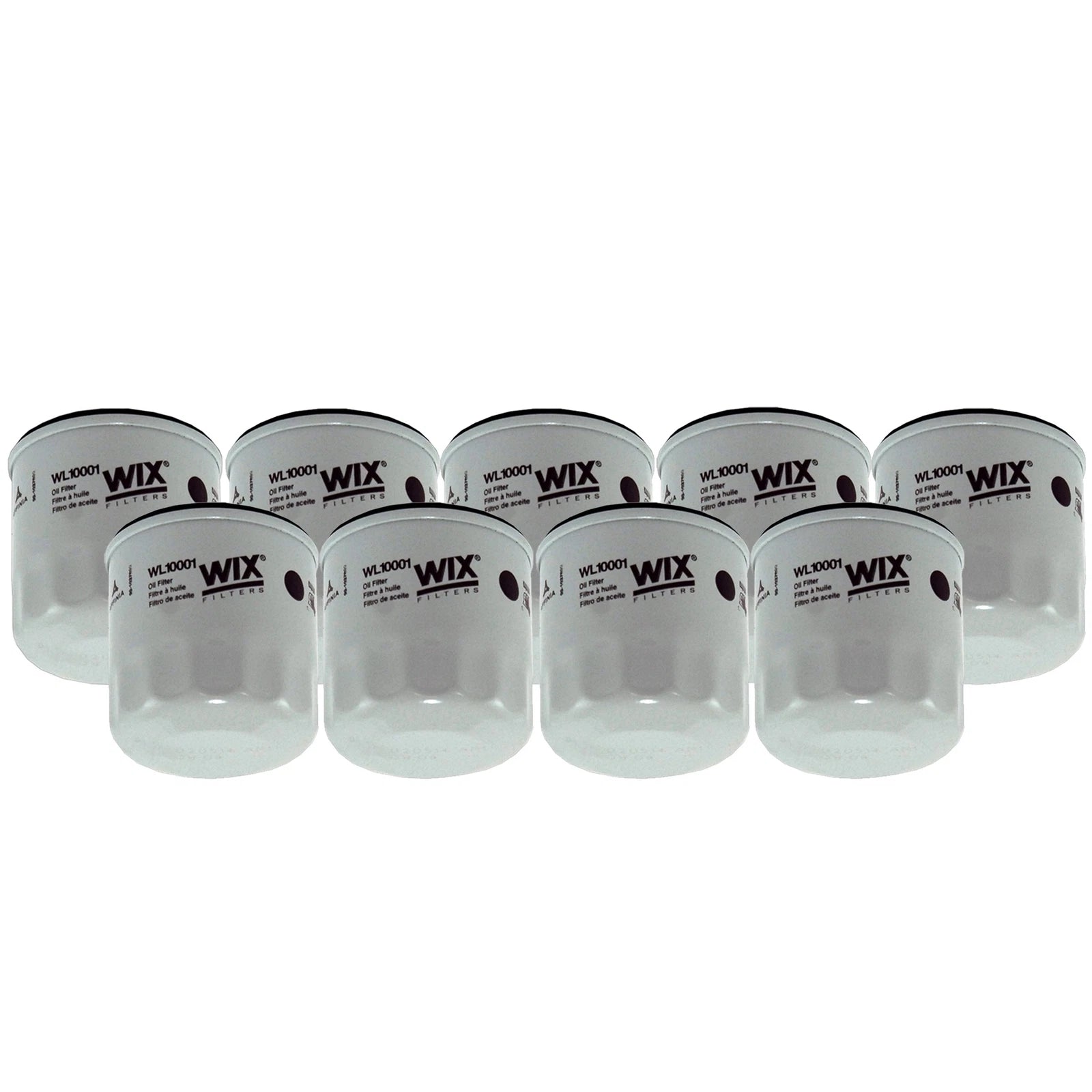 Set of 9 Engine Oil Filters for Chevrolet Spark (2013–2023) 1.2L L4