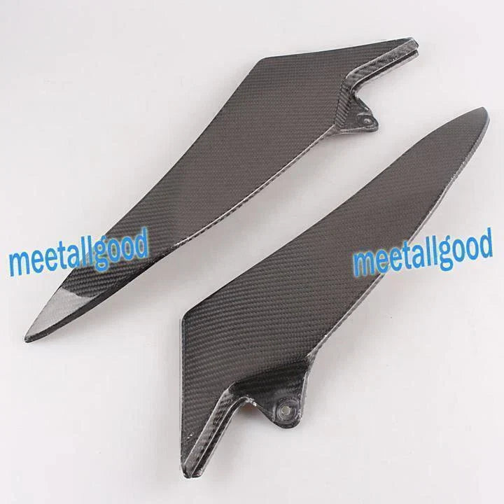 Carbon Fiber Black Tank Side Fairing Cover for Yamaha YZF-R1 (2009-2014)