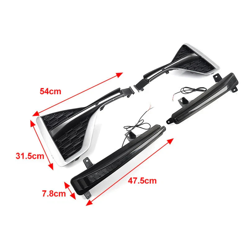 LED Daytime Running Light Fog Lamp for Toyota Innova (2022-2023)