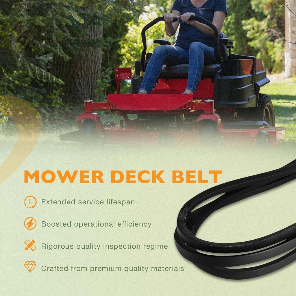 Mower Deck Belt for Gravely ZTX 42 ZTX 52 Ariens Ikon 52 Ikon Onyx 52 (7200921)