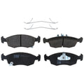 Set of 4 Disc Brake Pads for Fiat 500 (2012–2017)