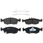Set of 4 Disc Brake Pads for Fiat 500 (2012–2017)