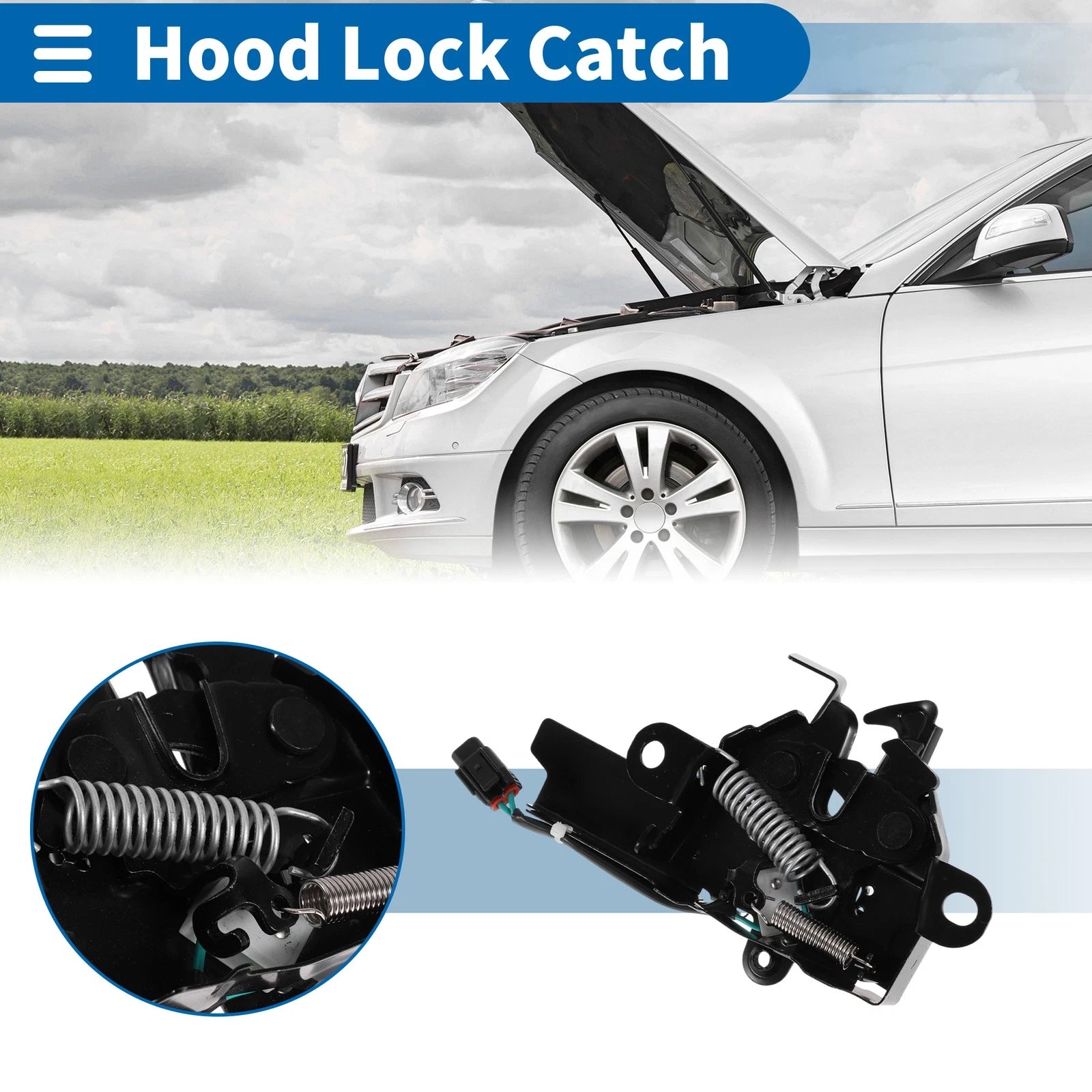 Hood Latch Assembly for Toyota Avalon (2019–2023) No. 5351007040 1 Pc