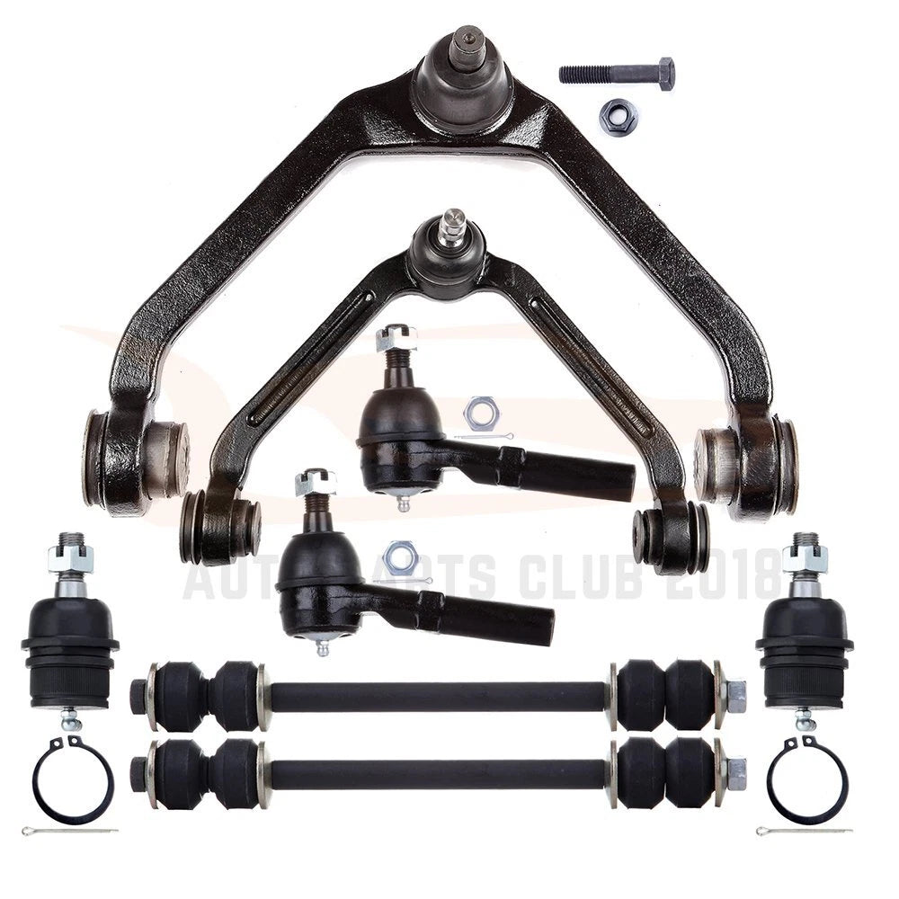 Set of 8 Front Upper Control Arms with Ball Joints for Ford Explorer (1995–1997)