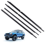 Set of 4 Window Weatherstrip Molding Trim Seals for Toyota 4Runner (2003–2009)