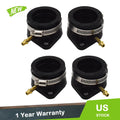 Set of 4 Carburetor Intake Manifold Boots for Kawasaki 1000 LTD Z1 KZ900 KZ1000