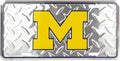 Michigan Wolverines License Plate Sign for Car Truck