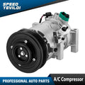 A/C Compressor with Clutch for Hyundai Accent and Kia Rio (2012–2017)