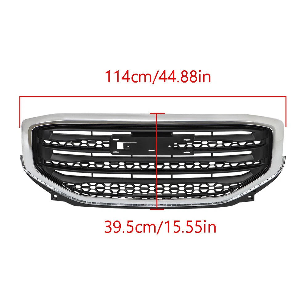 Front Upper Center Mesh Grille for GMC Acadia SLE/SL (2017–2019)