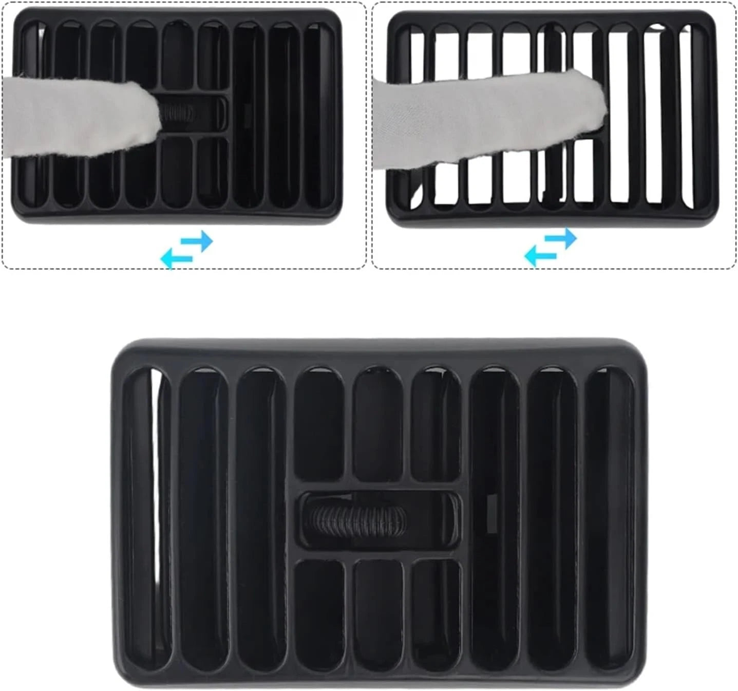 Side Dash Vents Louver Outlet for Jeep Wrangler TJ (1997–2006)