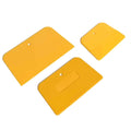 Set of 4 Automotive Sheet Metal Plastic Film Scrapers for Painting Repair