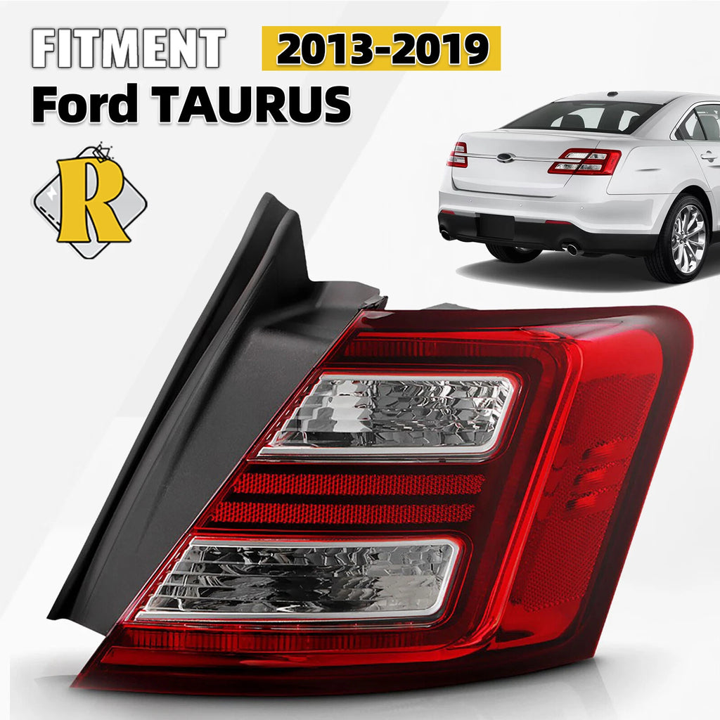 LED Tail Light for Ford Taurus (2013–2019) - Rear Outer Passenger Side Chrome