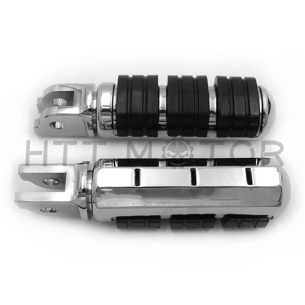 Chrome Aluminum Rubber FootPeg for Harley Breakout FXBR/FXB (2018–2019)