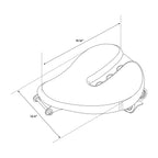 Seat Spring Brackets for Harley Sportster XL 48 72 (2004–2022)