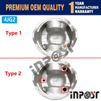 4JG2 STD Overhaul Rebuild Kit for Isuzu 4JG2 4JG2T (1990–2002)