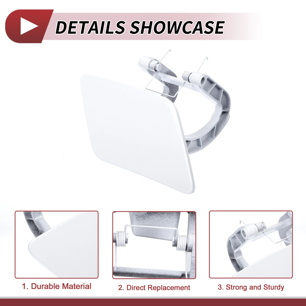 Washer Nozzle Cover Cap for Mercedes-Benz S350 (2012–2013) White