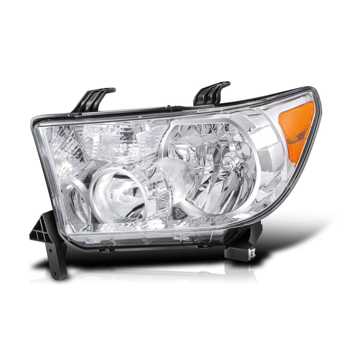 Driver Side Headlight Lamp Chrome for Toyota Sequoia/Tundra (2007–2017)