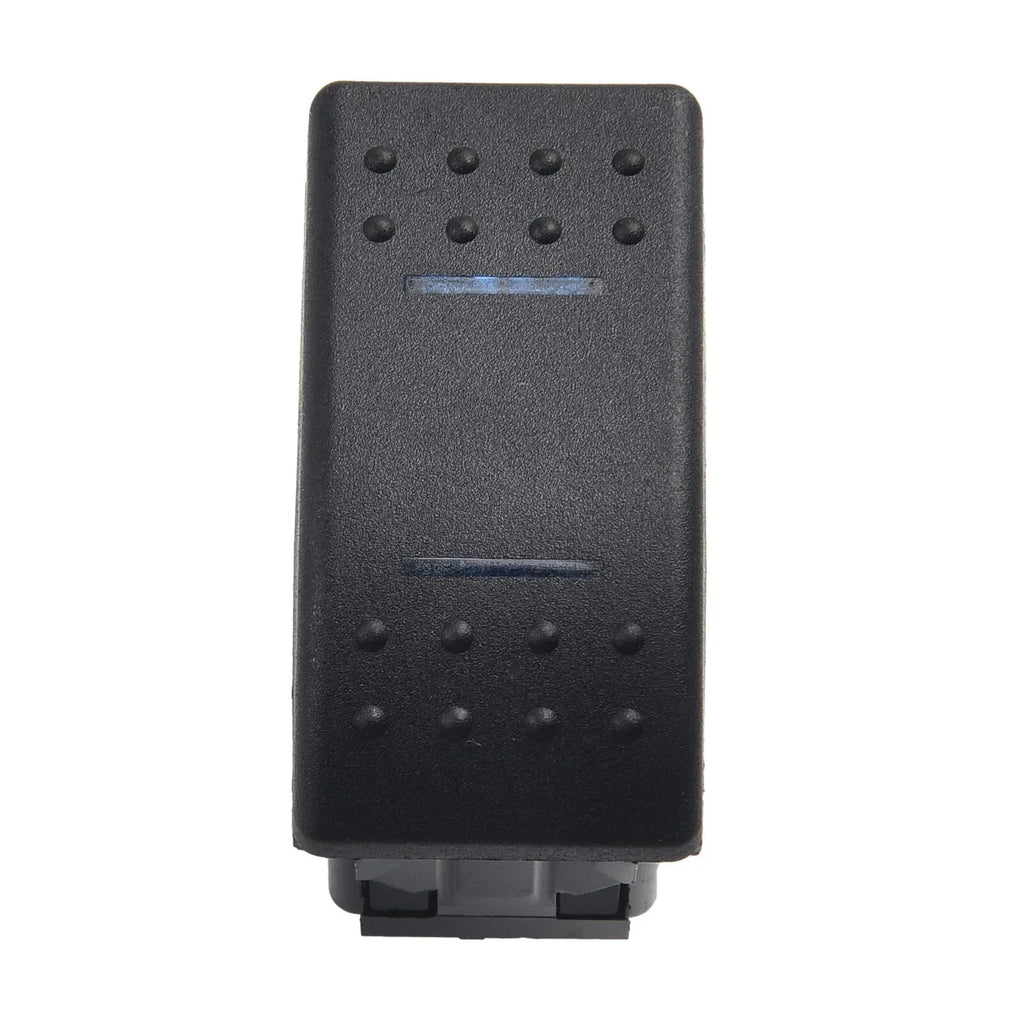 Momentary Rocker Switch 12V/20A 7Pin DPDT Blue LED Light Model