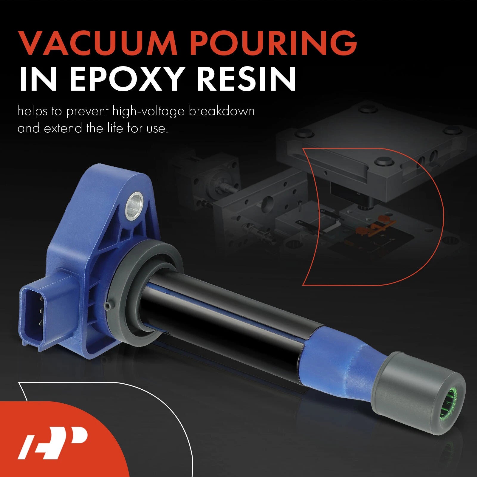 6x Blue Ignition Coil for Honda Accord (2000–2003) Odyssey (1999–2010) Acura
