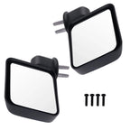 Side Mirror Assembly for Jeep Wrangler Rubicon (2007–2017) Manual Black