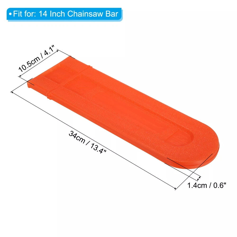 Chainsaw Bar Cover Scabbard Protector for 14 Inch Chainsaws