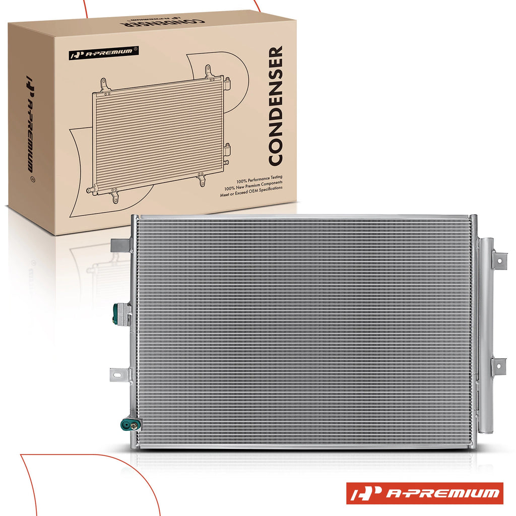 A/C Condenser with Bracket & Receiver Drier for Ford Edge (2019–2024)