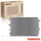 A/C Condenser with Bracket & Receiver Drier for Ford Edge (2019–2024)