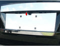 Luxury FX Chrome License Plate Bezel for 2007-2014 Chevy Tahoe