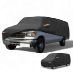 All Weather Car Cover for Ford E-Series (190T-PU, Left Zipper)