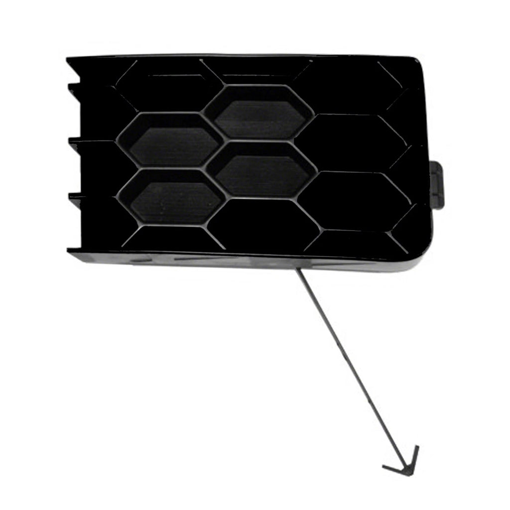 Replacement Black Matte Driver Side Bumper Grille Filler for Toyota (2005–2015)