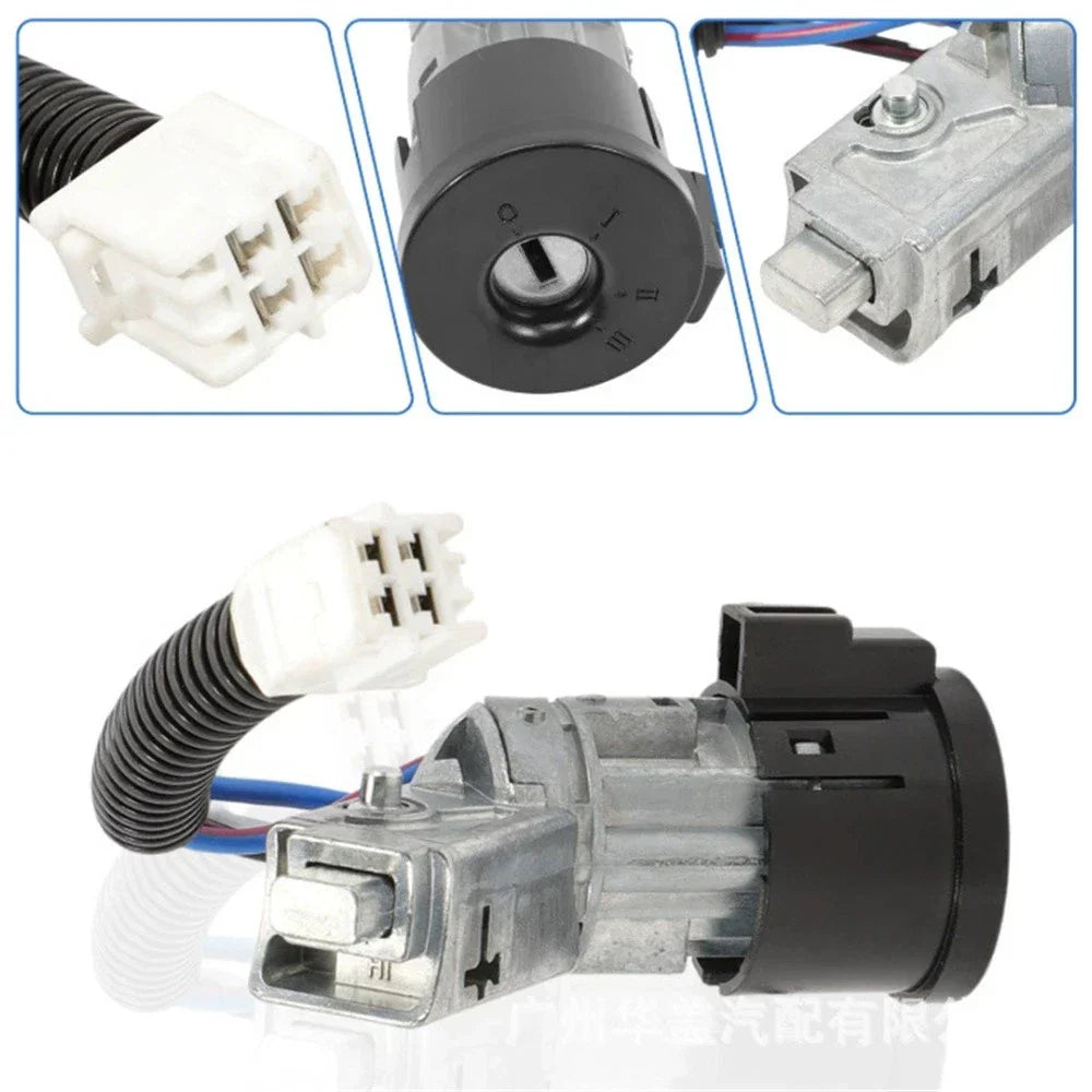 Ignition Lock w/ 2 Keys for Peugeot 107, Citroen C1, Toyota Aygo (2005-2014)