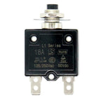 20 Amp Push Button Thermal Cutout Resettable Breaker for Philmore/Zing Ear
