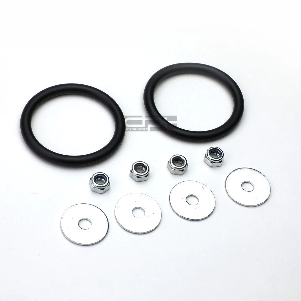 Spike Quick Release Fastener Set for Orange Car Bumper/Fender/Trunk/Hatch