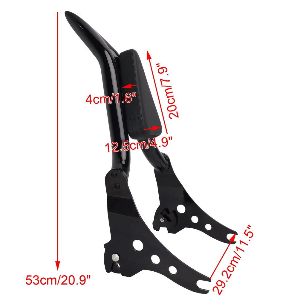 Passenger Sissy Bar Backrest for FXBB 107, FXBBS 114 (2018–2024)