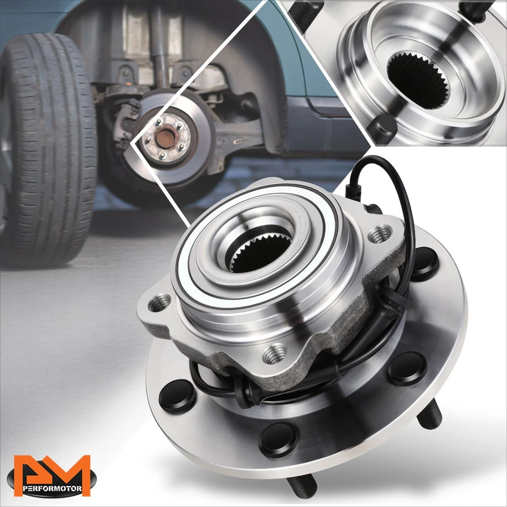 Rear Wheel Hub Bearing Kit w/ ABS Sensor for Infiniti QX56/Nissan Armada (2004–2012)
