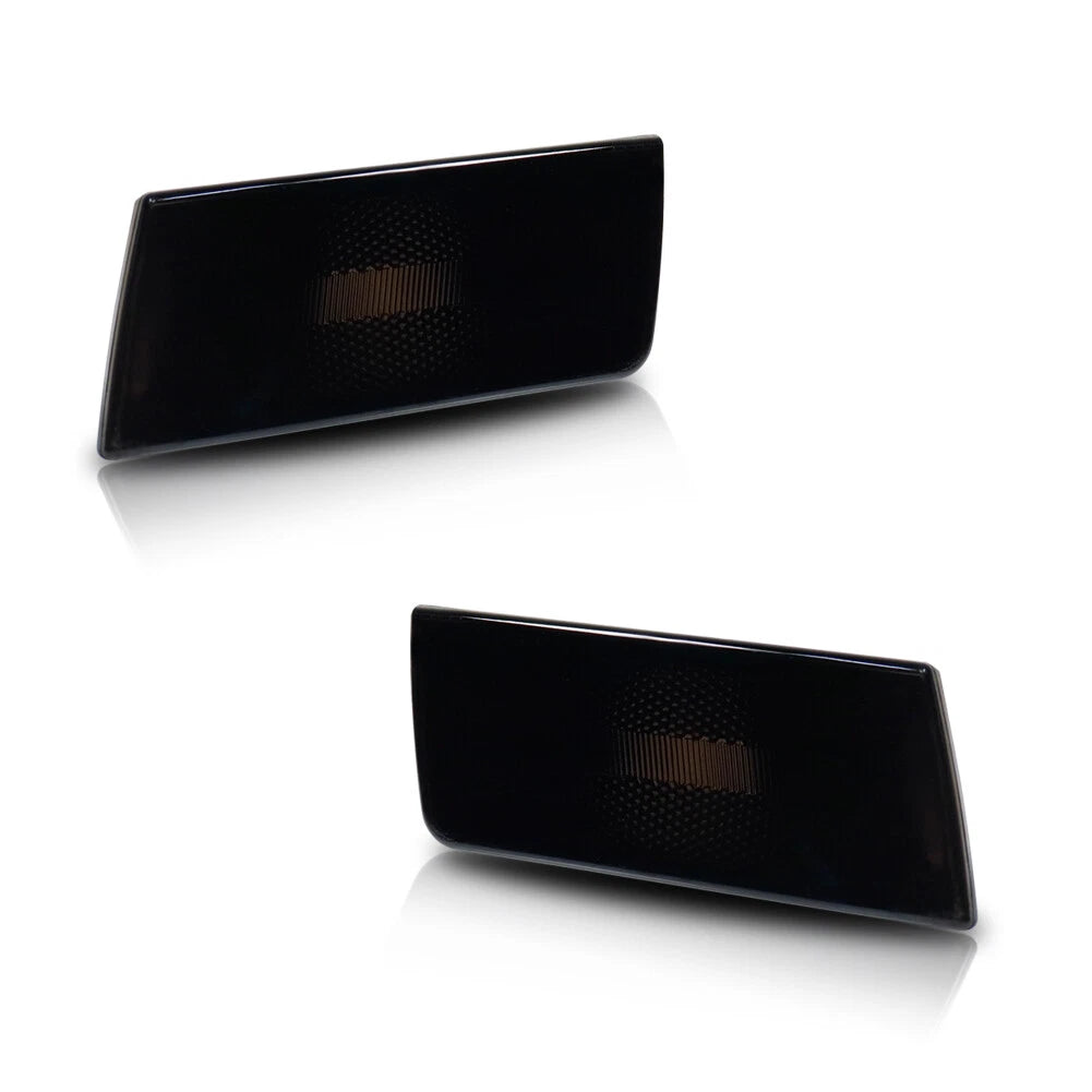 Set of 2 Smoked LED Front Fender Side Marker Lights for Chrysler 300
