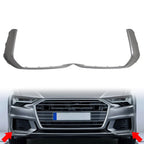 Front Bumper Lower Side Grill Covers for Audi A6 C8 S6 (2019-2024)